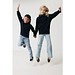 Iqoniq Yengo KidsHoodie mit Seitentaschen aus rec. Baumwolle, schwarz, 56