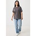 Iqoniq Kakadu relaxed T-Shirt aus recycelter Baumwolle, anthrazit, S