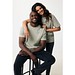 Iqoniq Sierra Lightweight T-Shirt aus recycelter Baumwolle, light heather green, XXS