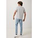 Iqoniq Brett T-Shirt aus recycelter Baumwolle, light heather grey, L