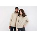 Iqoniq Rila Lightweight Hoodie aus recycelter Baumwolle, desert, XXS