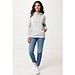 Iqoniq Rila Lightweight Hoodie aus recycelter Baumwolle, light heather grey, XXS