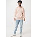 Iqoniq Rila Lightweight Hoodie aus recycelter Baumwolle, peach nectar, M