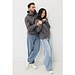 Iqoniq Yengo Hoodie mit Seitentaschen aus rec. Baumwolle, anthrazit, L