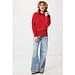 Iqoniq Yengo Hoodie mit Seitentaschen aus rec. Baumwolle, rot, L