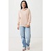 Iqoniq Yengo Hoodie mit Seitentaschen aus rec. Baumwolle, peach nectar, L