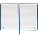 A5 Notizbuch aus Soft PU HENRI, dunkelblau