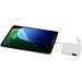 Acrux 35 W 10.000 mAh Tablet Powerbank mit integriertem Typ-C-Kabel aus recyceltem Kunststoff, weiss