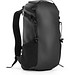 ALASCA. Wanderrucksack mit wasserdichter Beschichtung, Schwarz