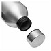 Aluminium-Trinkflasche JUMBO TRANSIT,silber