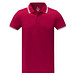 Amarago Polo mit abgesetztem Rand für Herren, rot, 3XL