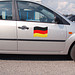 Automagnetflagge Deutschland, Groß