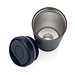 Avira Alix Klickbecher aus RCS rec. Stahl 400ml, navy blau