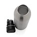 Avira Alok 600ml Wasserflasche aus RCS rec. 360 Stahl, silber
