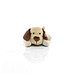 Bildschirmreiniger Hund, braun/creme