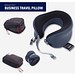BUSINESS TRAVEL PILLOW Nackenrolle, anthrazit, schwarz