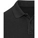 Calgary Poloshirt für Herren im Washed Look, 200 g/m2, schwarz, S