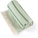 CAPLAN. Multifunktionstuch (260 g/m²) aus Baumwolle (90%) und recycelter Baumwolle (10%), Grün