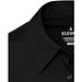 Carnelian 133 g/m² Popeline Bluse, schwarz, S