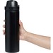 DANUBE Bottle, Vakuum-Isolierflasche, schwarz