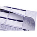 Desk-Mate® A2 Notizblock, 25 Blatt, weiß
