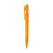 Devin transparenter Stift aus GRS zertifiziertem rABS, orange