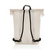 Dillon AWARE™ RPET faltbarer Lightweight-Rucksack, off white