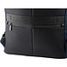 DIVERGENT BACKPACK I. Laptop-Rucksack bis zu 15.6'' aus Denim und PU, Dunkelblau