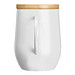 Doppelwandige Tasse, 300 ml, weiss