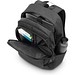 DRAMMEN. Laptop-Rucksack aus hochdichtem 600D-Recycling-Polyester, Schwarz