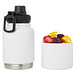 Dupeca 840 ml RCS-zertifizierte Isolierflasche aus Edelstahl, weiss