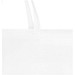 EcoSeal GRS-recycelte Nonwoven Tragetasche mit Zeitenfalten 12 L, weiss