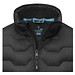 Epidote GRS isolierter Daunen-Bodywarmer aus recyceltem Material für Herren, schwarz, S