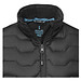 Epidote GRS isolierter Daunen-Bodywarmer für Damen aus recyceltem Material, schwarz, XXL