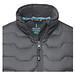Epidote GRS isolierter Daunen-Bodywarmer für Damen aus recyceltem Material, storm grey, XS