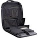Expedition Pro 15,6 kompakter Laptop-Rucksack GRS Recyclingmaterial 12 L, schwarz