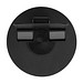 Faltbarer Stahl-Telefonhalter DESK MASTER,schwarz