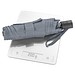 FARE® AOC-Mini-Taschenschirm FiligRain, Nur 200g, grau wS