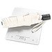 FARE® AOC-Mini-Taschenschirm FiligRain, Nur 200g, naturweiß wS