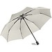 FARE® ÖkoBrella Mini-Taschenschirm, Kunststoffgriff, naturweiß