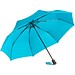 FARE® ÖkoBrella Mini-Taschenschirm, Kunststoffgriff, petrol