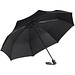 FARE® ÖkoBrella Mini-Taschenschirm, Kunststoffgriff, schwarz