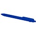 Fidget Kugelschreiber aus recyceltem Kunststoff (schwarze Mine), royalblau