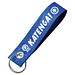 Filz-Schlüsselanhänger Strap, grau