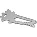 Geschenkartikel: ROMINOX® Key Tool Lion (22 Funktionen) im Motiv-Mäppchen Werkzeug, silber