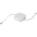 Gloas Aufrollbares 5 in 1 Kabel aus Recyclingmaterial mit Datensynchronisierung und 100 W Schnellladefunktion sowie Smartphone Toolkit, weiss