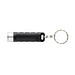 Globix USB Schlüsselanhänger-Taschenlampe aus RCS rABS, schwarz