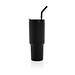 Graphic 360 Becher aus RCS-zertifiziert recyc. Stahl, 900ml, schwarz