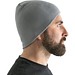 HAWK. Unisex-Mütze aus recyceltem Polyester (100% rPET), Hellgrau