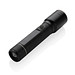 Heavy-Duty USB-Taschenlampe aus RCS recyceltem Aluminium, schwarz